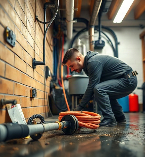 Drain cleaning — Acme Plumbing