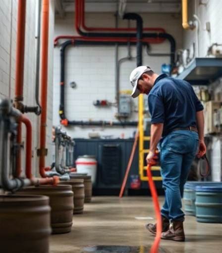 Drain cleaning — Acme Plumbing