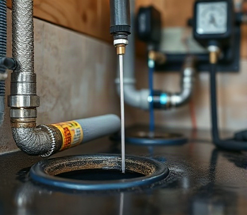 Drain cleaning — Acme Plumbing